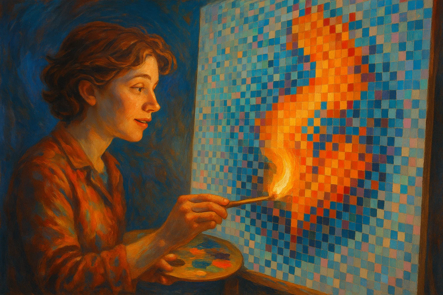 The spark of an idea